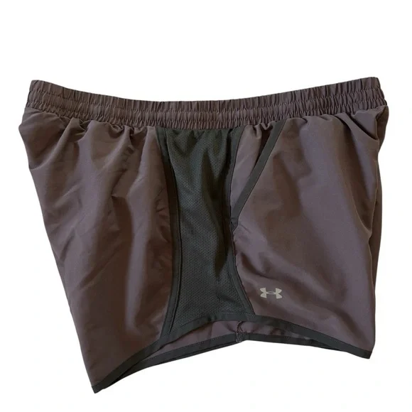 Under Armour Women's Gray Athletic Shorts - Picture 2 of 5
